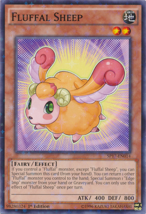 Fluffal Sheep [SP17-EN014] Starfoil Rare | Card Merchant Takapuna