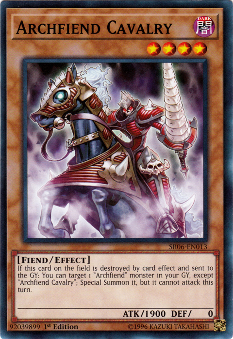 Archfiend Cavalry [SR06-EN013] Common | Card Merchant Takapuna