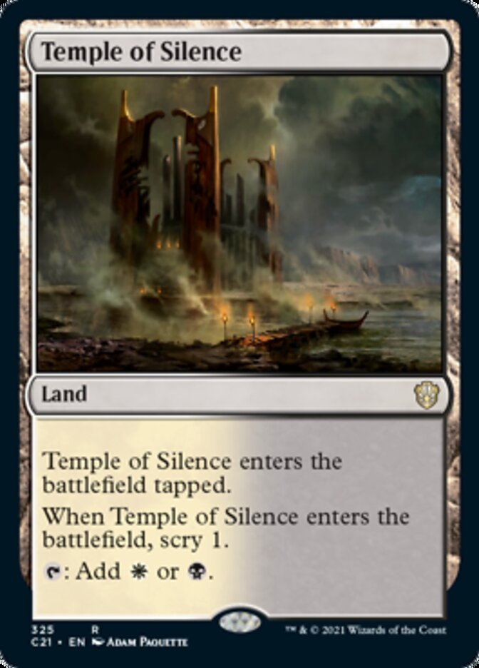 Temple of Silence [Commander 2021] | Card Merchant Takapuna