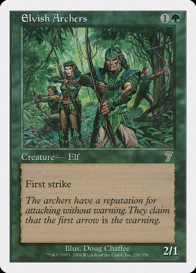 Elvish Archers [Seventh Edition] | Card Merchant Takapuna