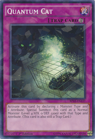 Quantum Cat [BP03-EN237] Shatterfoil Rare | Card Merchant Takapuna