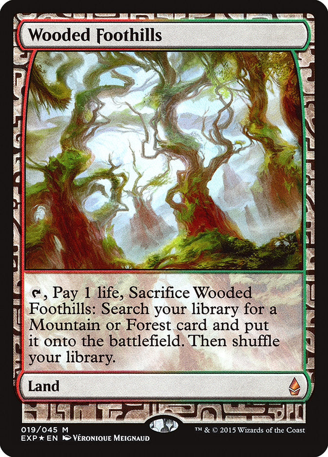 Wooded Foothills [Zendikar Expeditions] | Card Merchant Takapuna