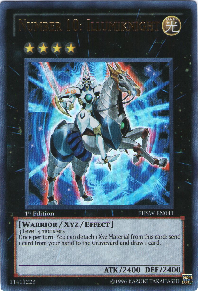 Number 10: Illumiknight [PHSW-EN041] Ultra Rare | Card Merchant Takapuna