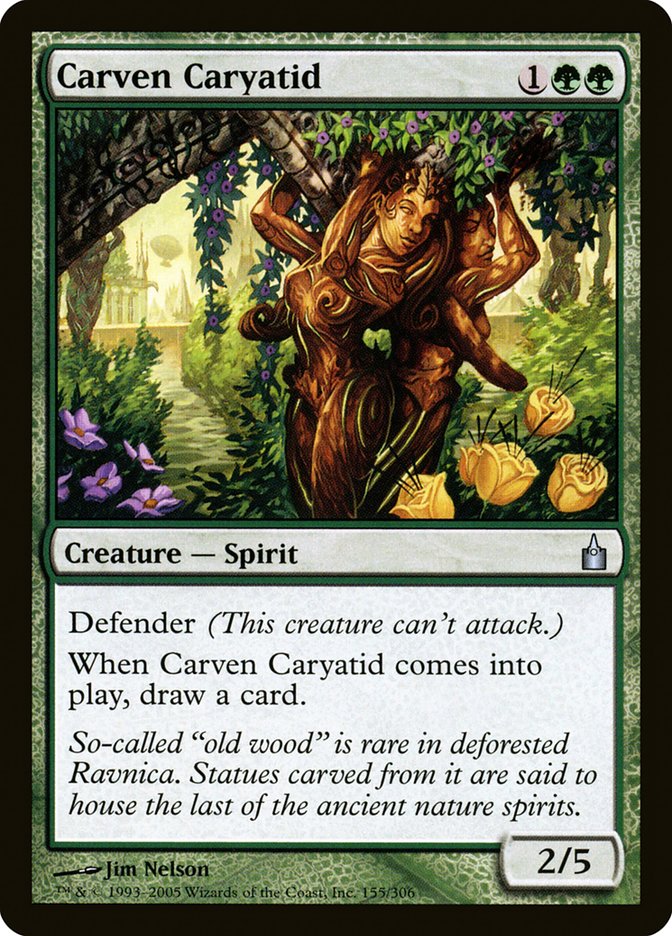 Carven Caryatid [Ravnica: City of Guilds] | Card Merchant Takapuna