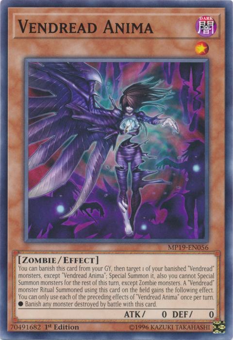 Vendread Anima [MP19-EN056] Common | Card Merchant Takapuna