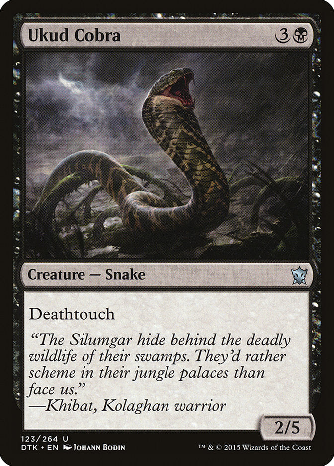 Ukud Cobra [Dragons of Tarkir] | Card Merchant Takapuna