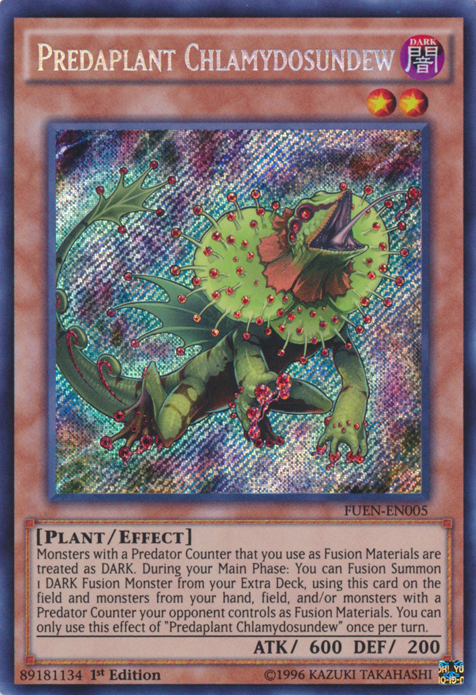 Predaplant Chlamydosundew [FUEN-EN005] Secret Rare | Card Merchant Takapuna