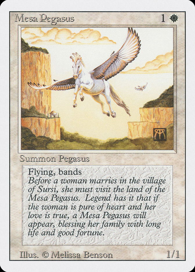 Mesa Pegasus [Revised Edition] | Card Merchant Takapuna