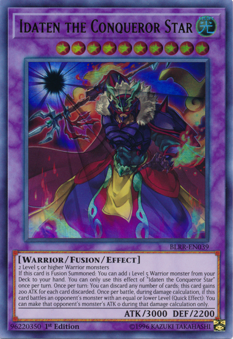 Idaten the Conqueror Star [BLRR-EN039] Ultra Rare | Card Merchant Takapuna