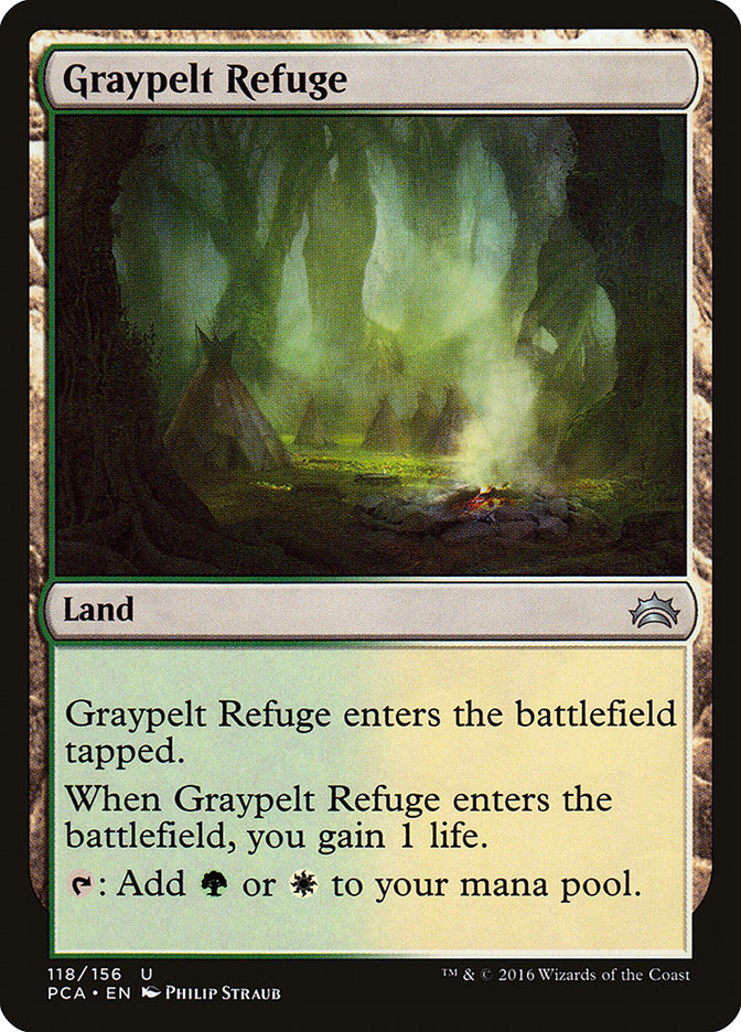 Graypelt Refuge [Planechase Anthology] | Card Merchant Takapuna