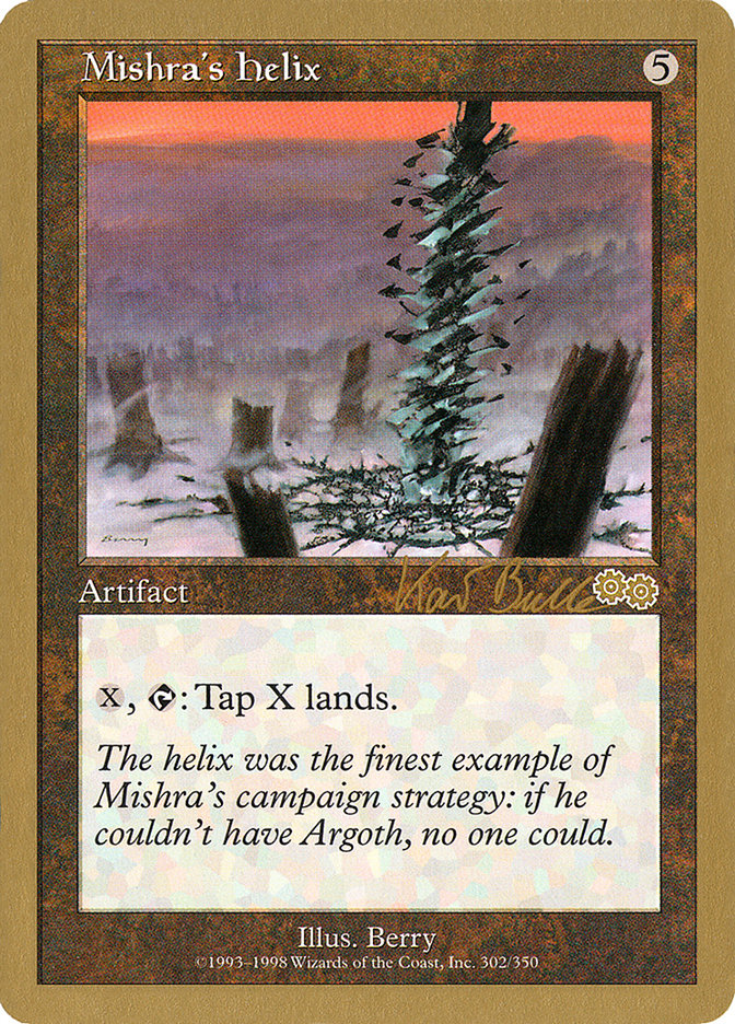 Mishra's Helix (Kai Budde) [World Championship Decks 1999] | Card Merchant Takapuna