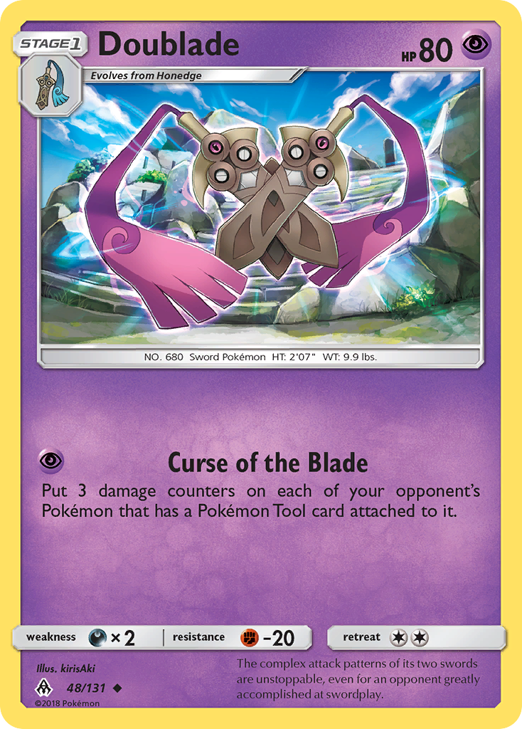 Doublade (48/131) [Sun & Moon: Forbidden Light] | Card Merchant Takapuna