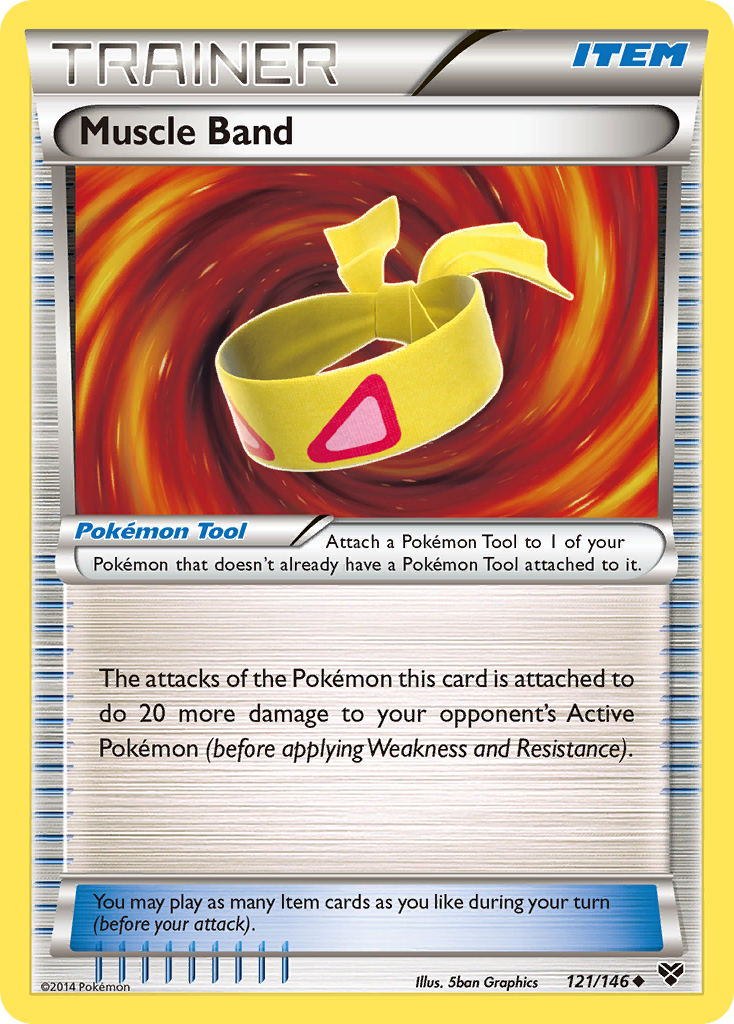 Muscle Band (121/146) [XY: Base Set] | Card Merchant Takapuna