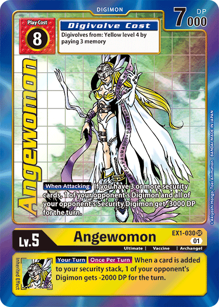 Angewomon [EX1-030] (Alternate Art) [Classic Collection] | Card Merchant Takapuna