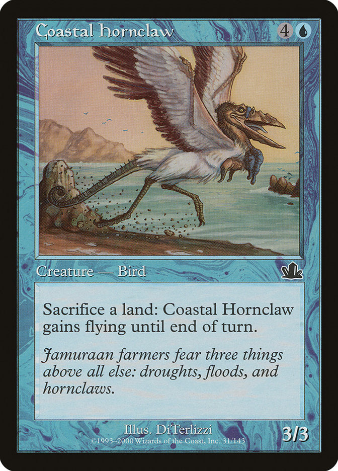 Coastal Hornclaw [Prophecy] | Card Merchant Takapuna