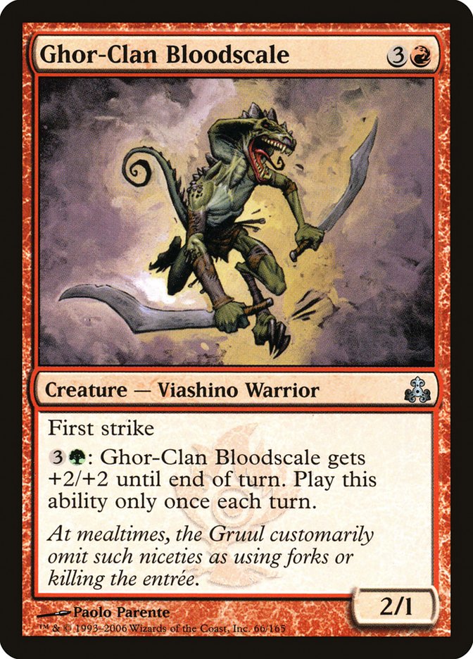 Ghor-Clan Bloodscale [Guildpact] | Card Merchant Takapuna