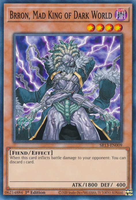 Brron, Mad King of Dark World [SR13-EN009] Common | Card Merchant Takapuna