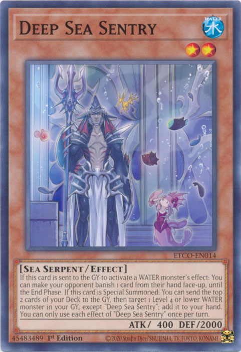 Deep Sea Sentry [ETCO-EN014] Common | Card Merchant Takapuna