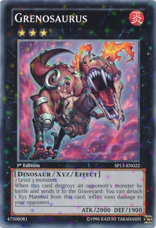 Grenosaurus [SP13-EN022] Starfoil Rare | Card Merchant Takapuna