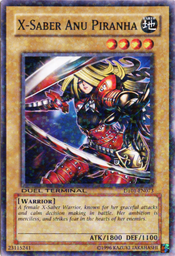 X-Saber Anu Piranha [DT01-EN073] Common | Card Merchant Takapuna