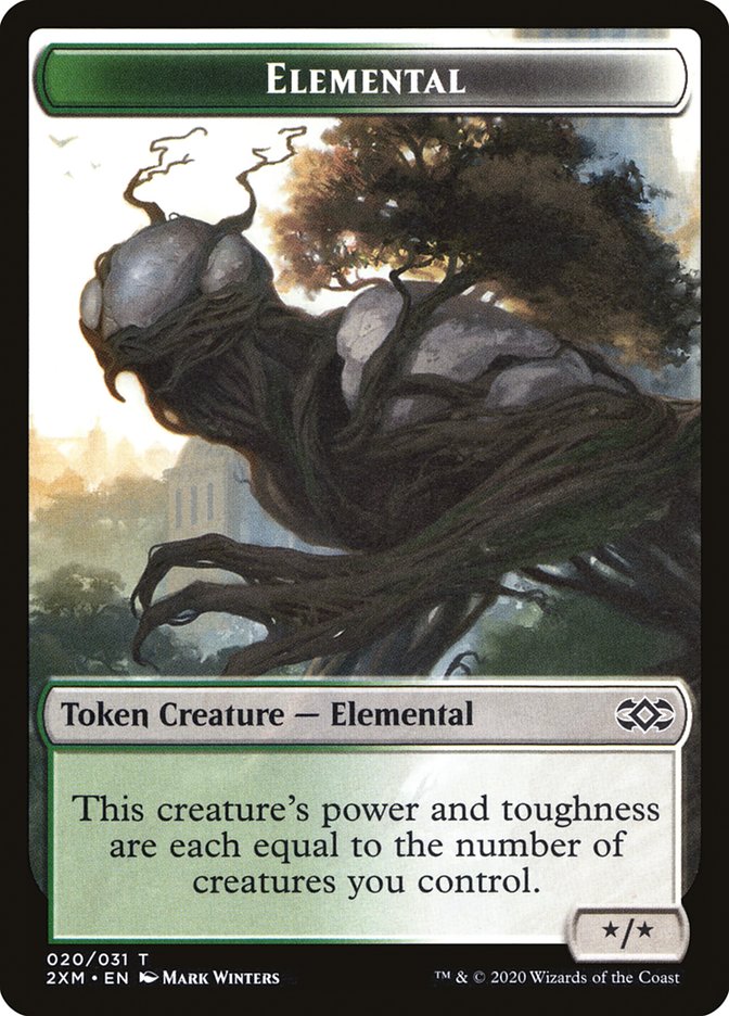 Elemental Token [Double Masters Tokens] | Card Merchant Takapuna