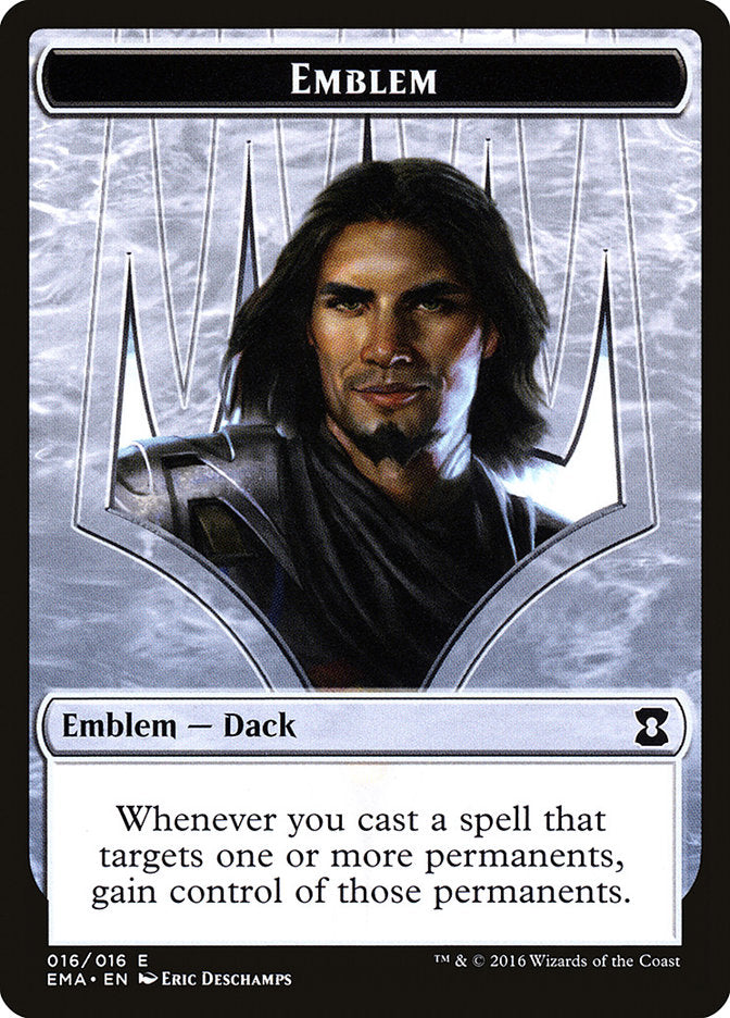 Dack Fayden Emblem [Eternal Masters Tokens] | Card Merchant Takapuna