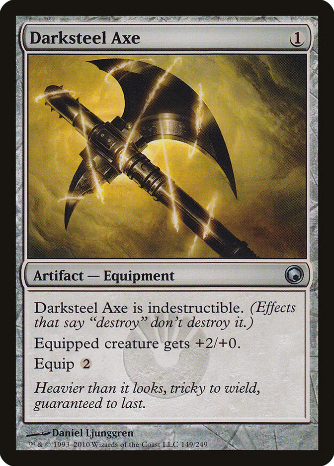 Darksteel Axe [Scars of Mirrodin] | Card Merchant Takapuna