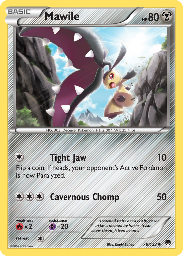 Mawile (78/122) [XY: BREAKpoint] | Card Merchant Takapuna