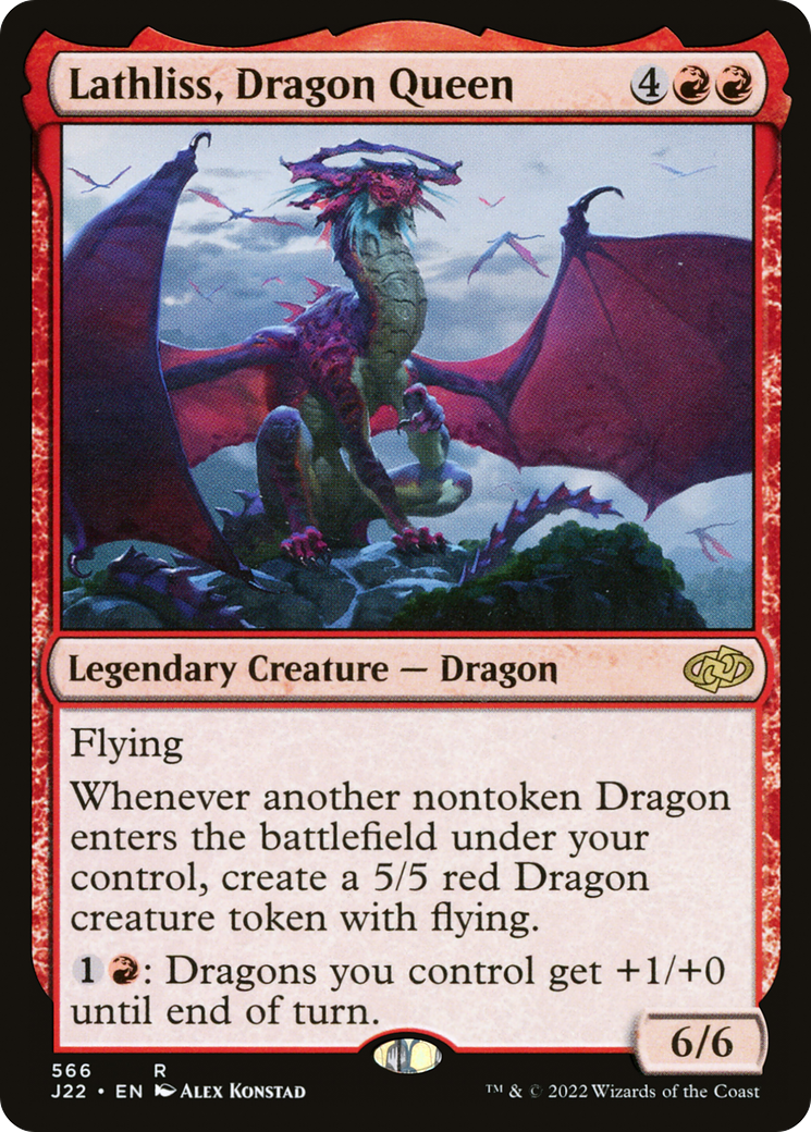 Lathliss, Dragon Queen [Jumpstart 2022] | Card Merchant Takapuna