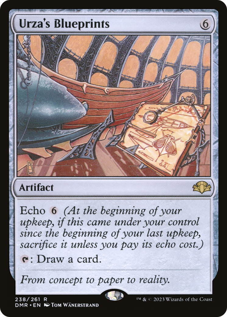 Urza's Blueprints [Dominaria Remastered] | Card Merchant Takapuna