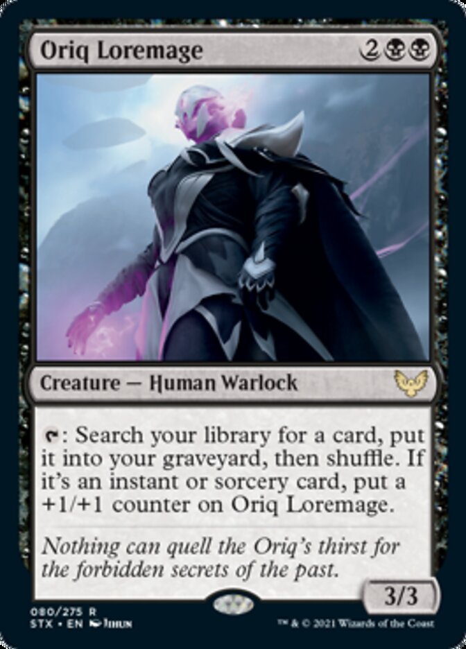 Oriq Loremage [Strixhaven: School of Mages] | Card Merchant Takapuna