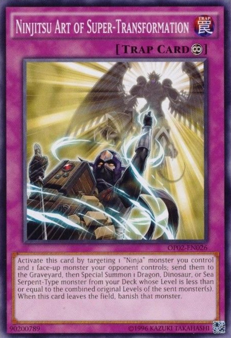 Ninjitsu Art of Super-Transformation [OP02-EN026] Common | Card Merchant Takapuna