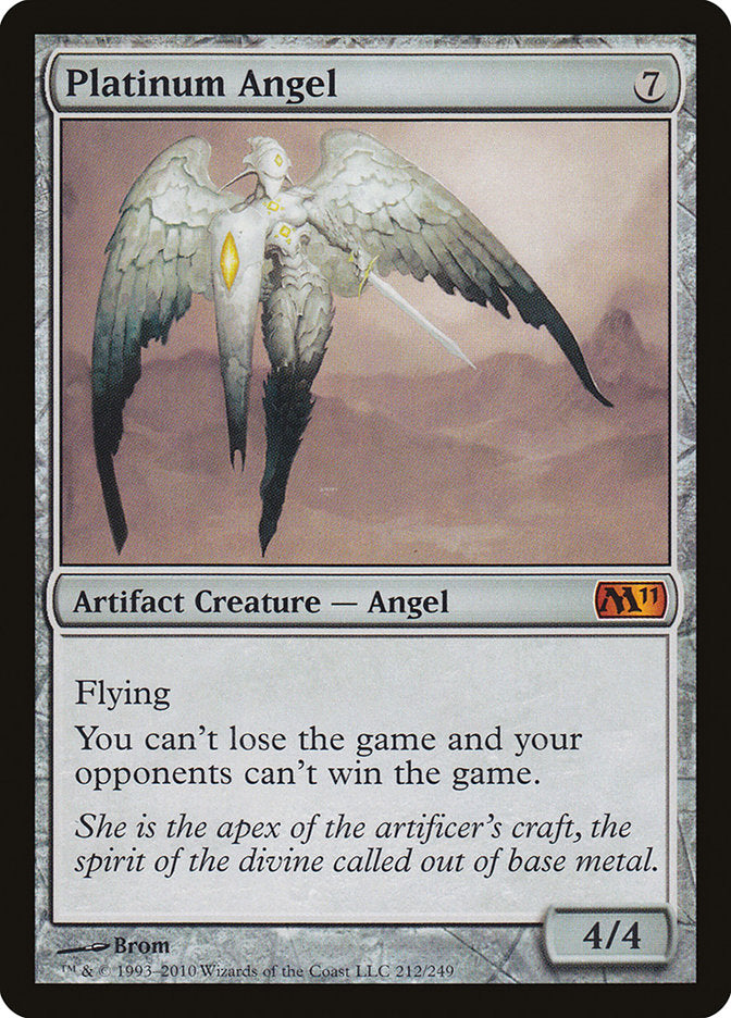 Platinum Angel [Magic 2011] | Card Merchant Takapuna