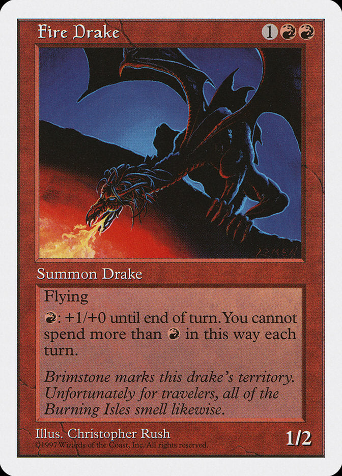 Fire Drake [Fifth Edition] | Card Merchant Takapuna