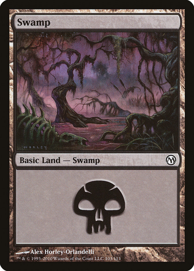 Swamp (103) [Duels of the Planeswalkers] | Card Merchant Takapuna