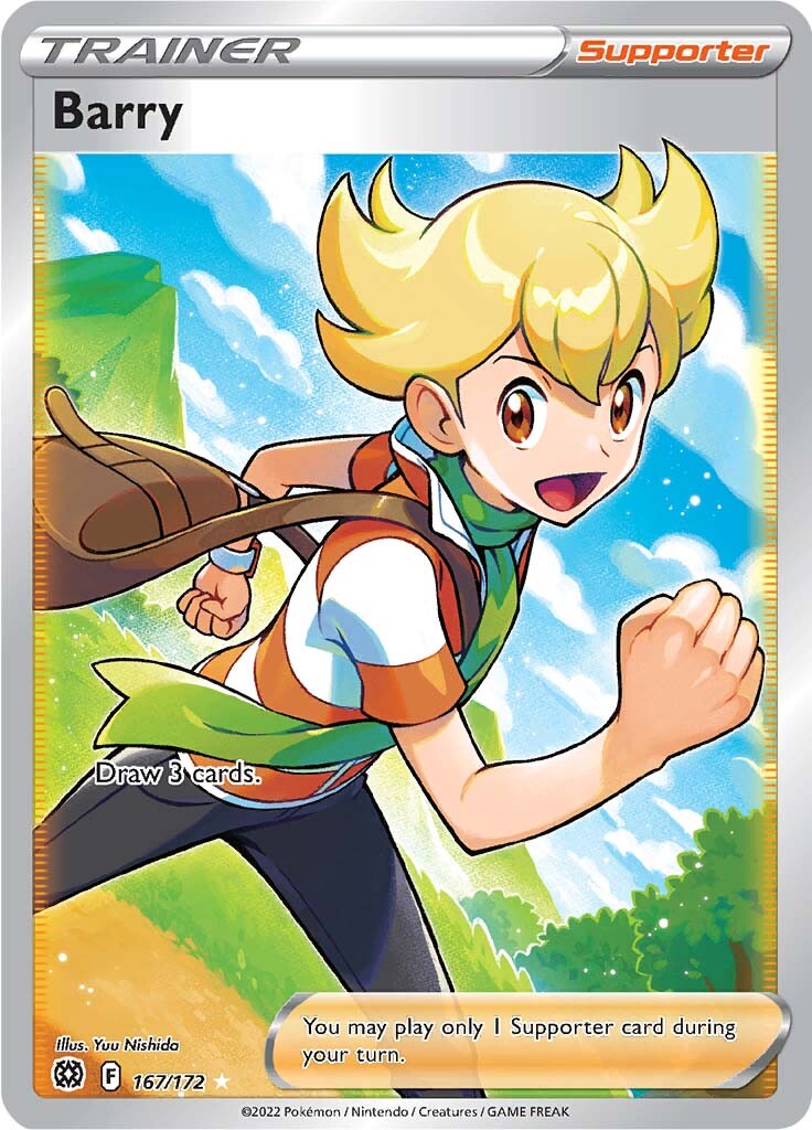 Barry (167/172) [Sword & Shield: Brilliant Stars] | Card Merchant Takapuna