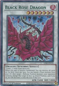 Black Rose Dragon (Green) [LDS2-EN110] Ultra Rare | Card Merchant Takapuna