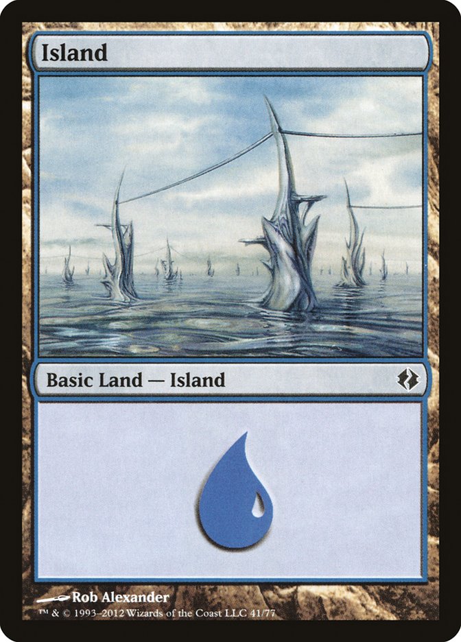 Island (41) [Duel Decks: Venser vs. Koth] | Card Merchant Takapuna