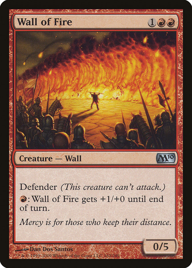 Wall of Fire [Magic 2010] | Card Merchant Takapuna