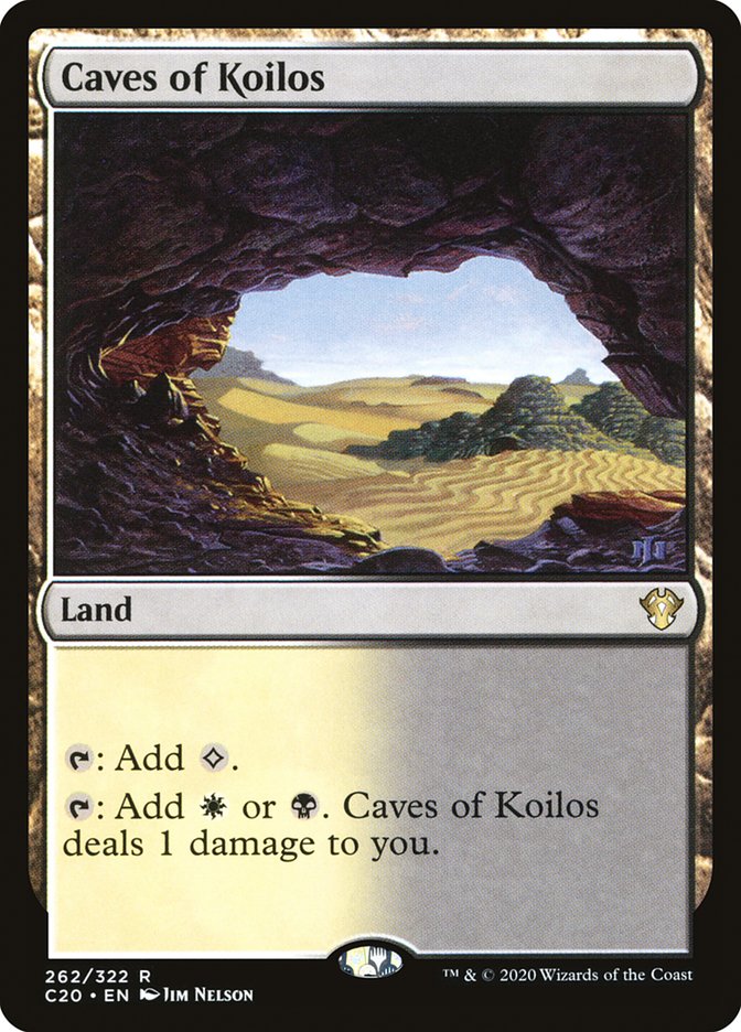 Caves of Koilos [Commander 2020] | Card Merchant Takapuna