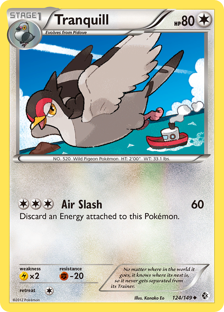 Tranquill (124/149) [Black & White: Boundaries Crossed] | Card Merchant Takapuna