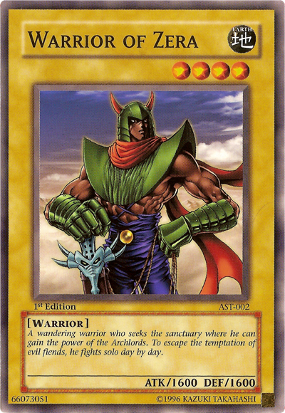 Warrior of Zera [AST-002] Common | Card Merchant Takapuna