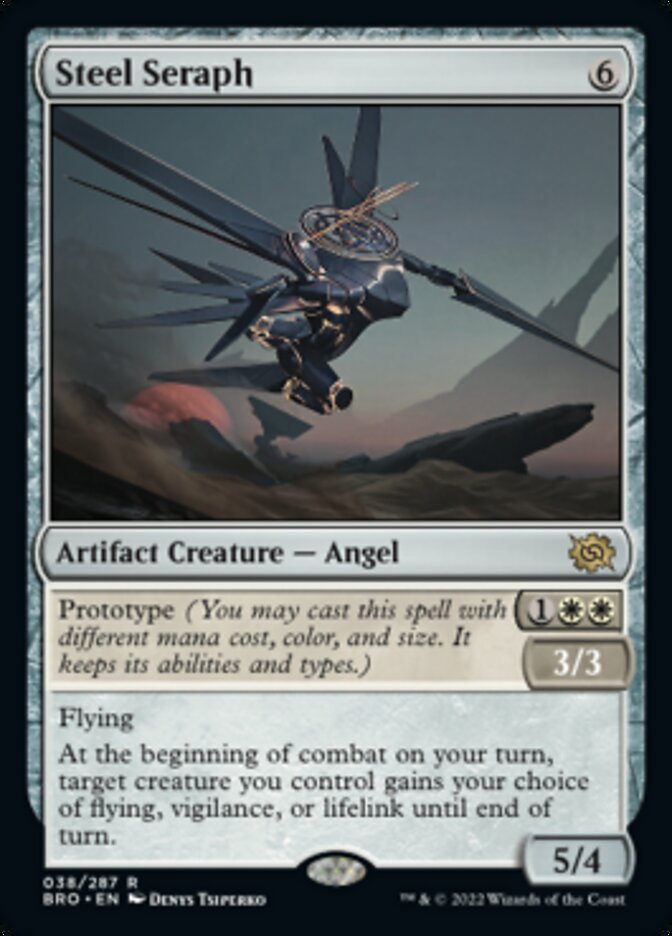 Steel Seraph [The Brothers' War] | Card Merchant Takapuna