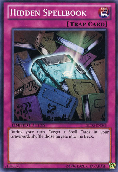 Hidden Spellbook [GLD5-EN048] Common | Card Merchant Takapuna