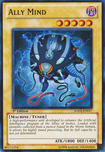 Ally Mind [HA02-EN017] Super Rare | Card Merchant Takapuna