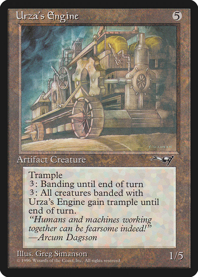 Urza's Engine [Alliances] | Card Merchant Takapuna