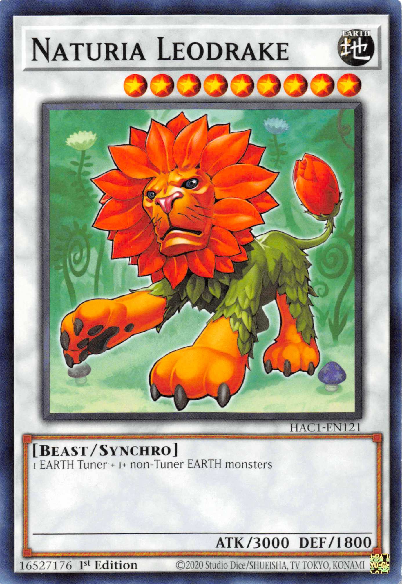 Naturia Leodrake [HAC1-EN121] Common | Card Merchant Takapuna