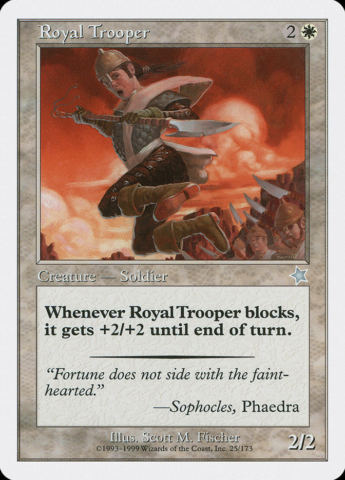 Royal Trooper [Starter 1999] | Card Merchant Takapuna