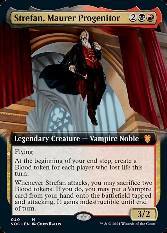 Strefan, Maurer Progenitor (Extended Art) [Innistrad: Crimson Vow Commander] | Card Merchant Takapuna