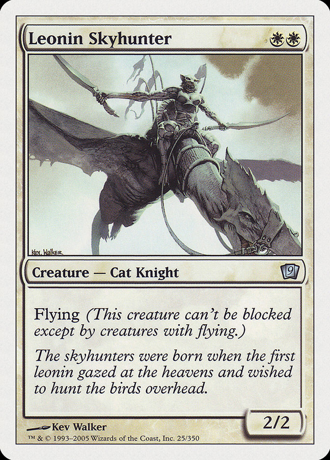 Leonin Skyhunter [Ninth Edition] | Card Merchant Takapuna